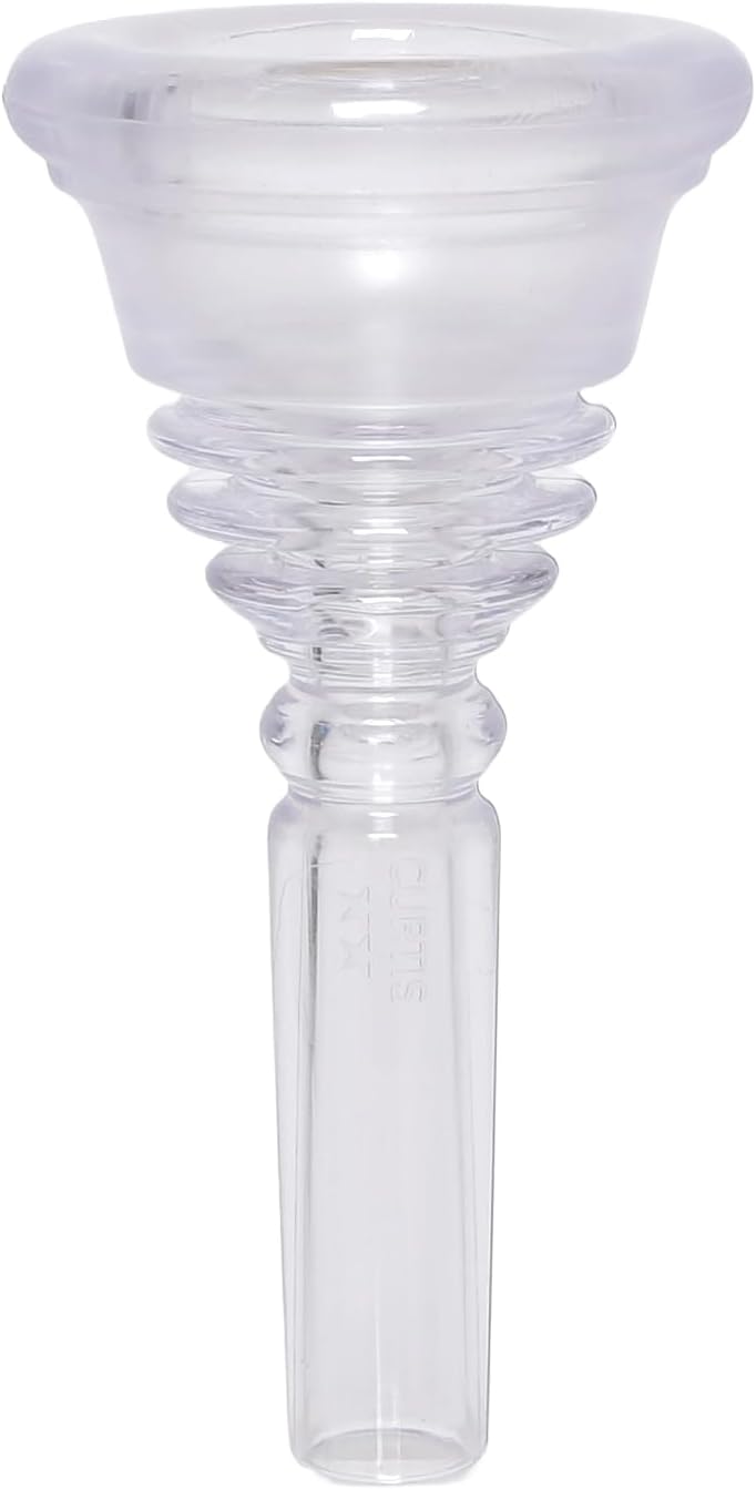 CURTIS P Tuba Mouthpiece Ⅱ - Resonance Crystal Clear - European Shank - Image 1